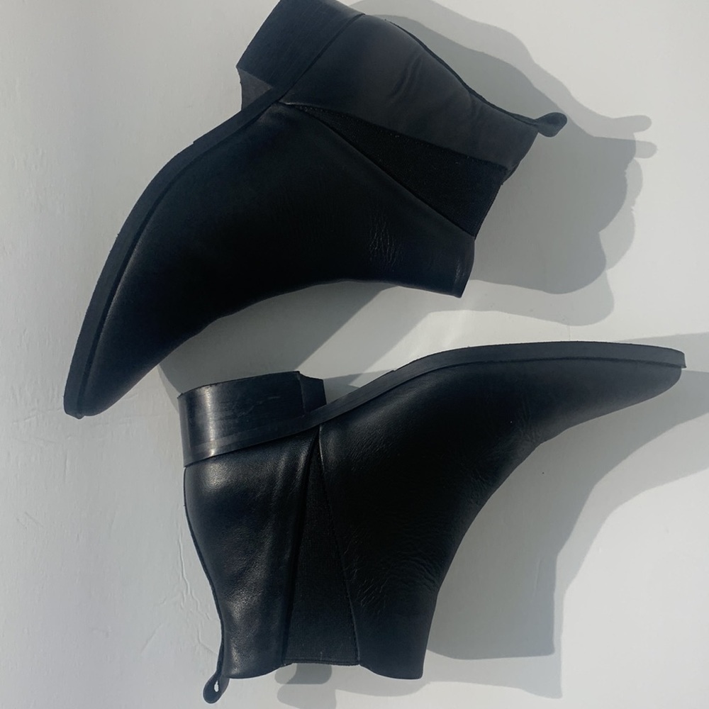 Frank and oak ankle boots leather size 8 - Picture 4 of 9